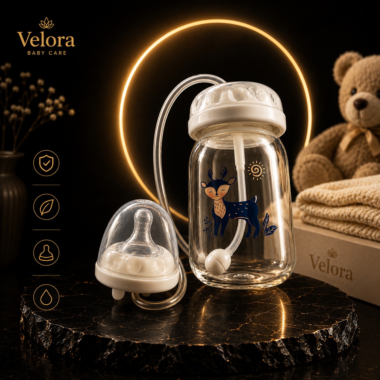 MamaFlow™ – Biberon con Flusso Naturale