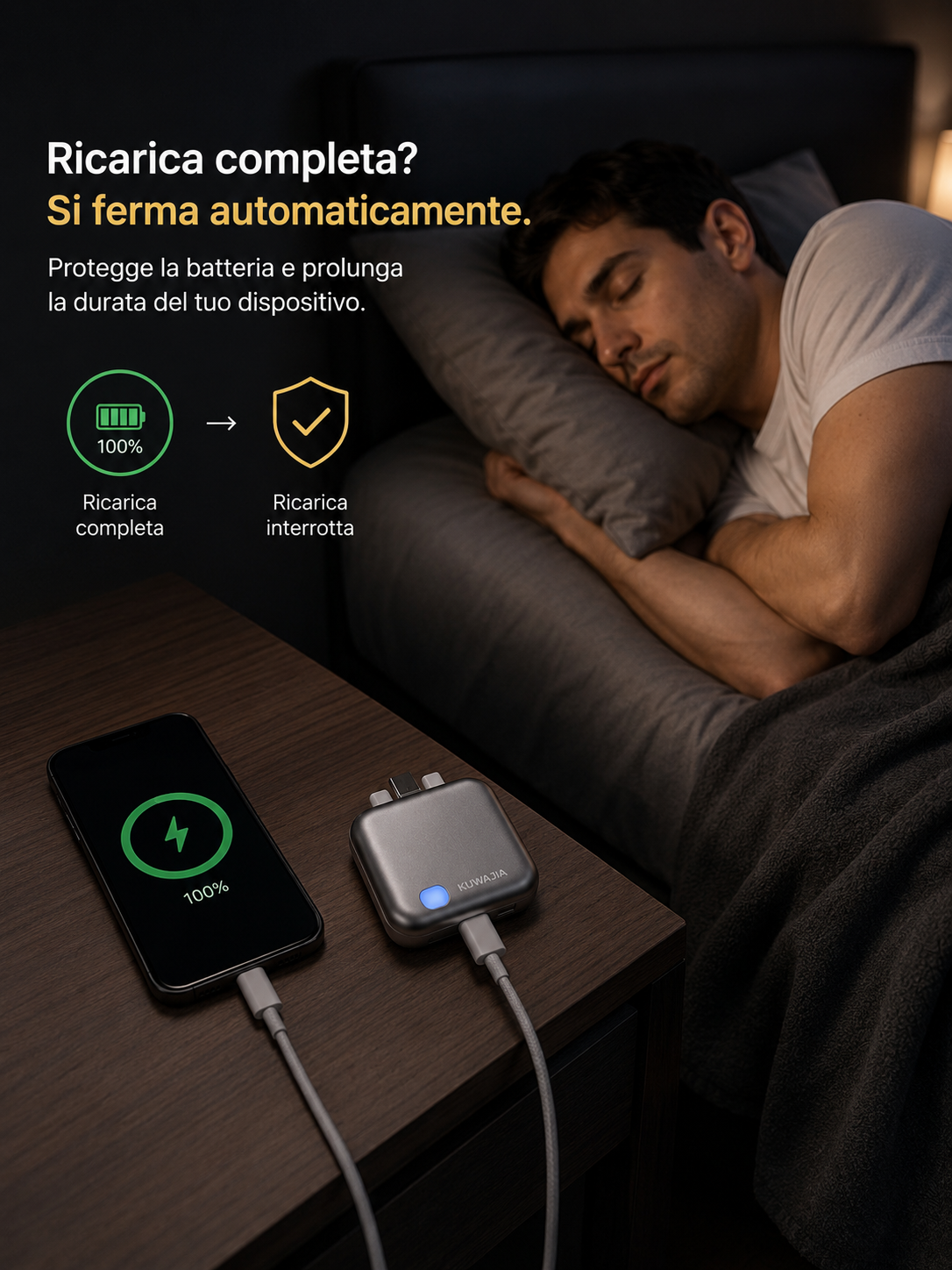 Pàuer Seif – Iu Es Bi Ci – Stop Automàtico al Cento per Cento
